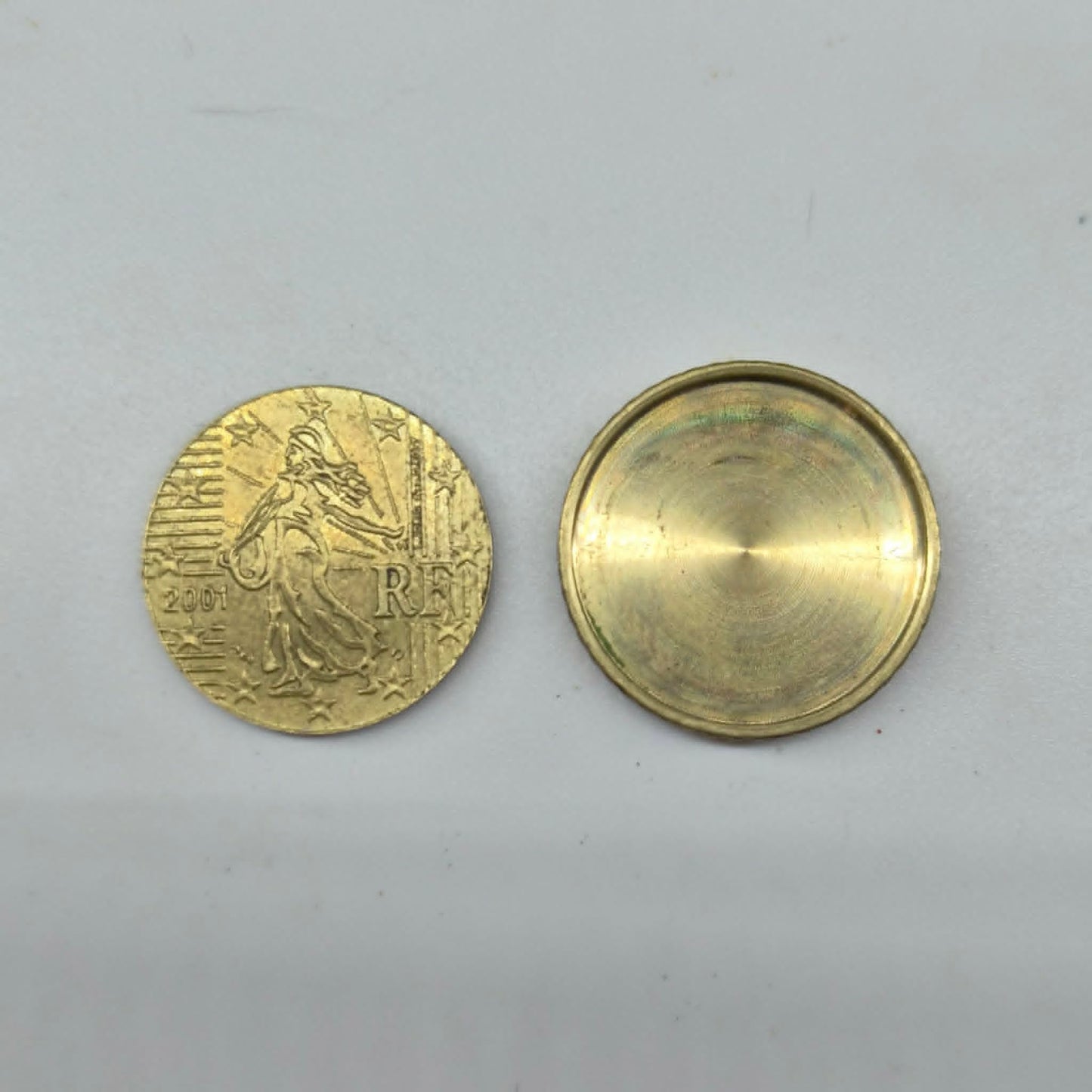 50 Cent Euro Hollow Spy Coin