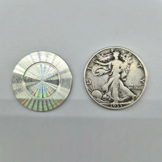 Walking Liberty Silver Half Dollar Hollow Spy Coin