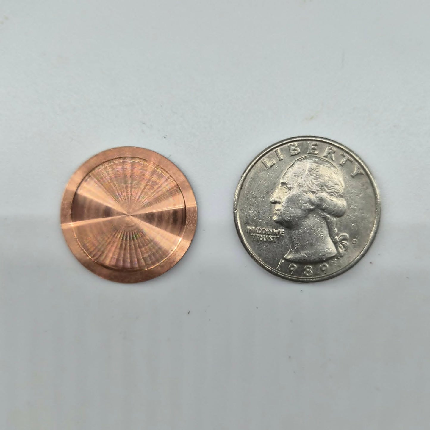 Quarter Hollow Spy Coin