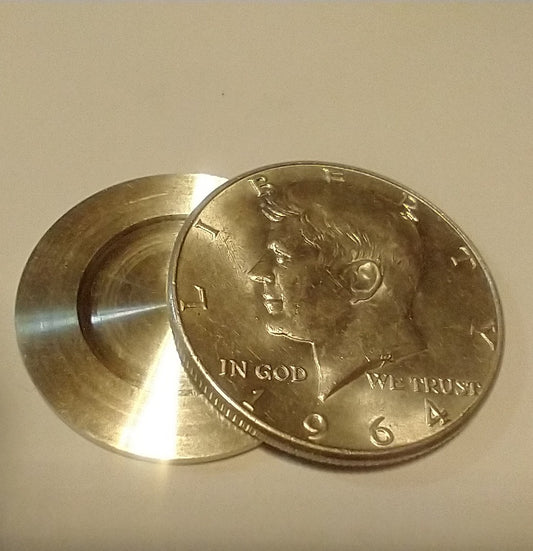 Kennedy 1964 Half Dollar Hollow Spy Coin