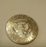 1964 silver Kennedy Half Dollar