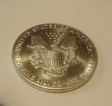 American Silver Eagle Spy Coin Plus 1Gram Valcambi Suisse Gold Concealment
