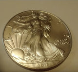 American Silver Eagle Spy Coin Plus 1Gram Valcambi Suisse Gold Concealment