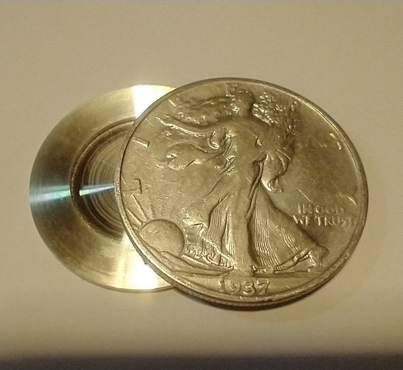 Walking Liberty Silver Hollow Half Dollar Spy Coin