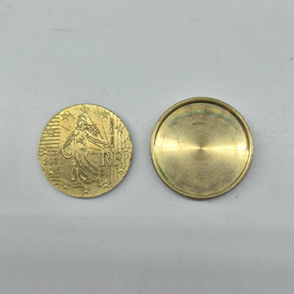 50 Cent Euro Hollow Spy Coin
