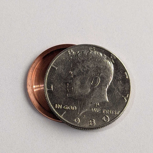 Kennedy Half Dollar Hollow Spy Coin