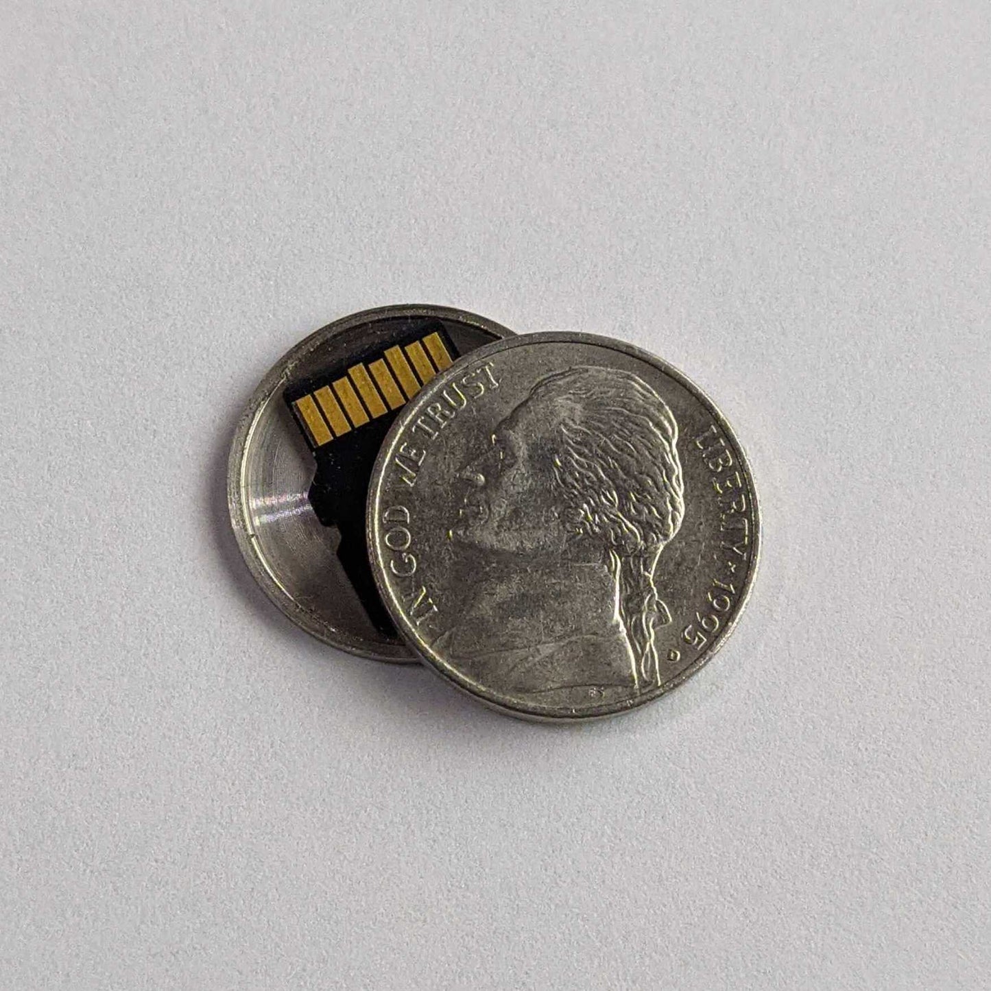 Nickel Hollow Spy Coin